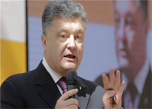 الرئيس الأوكراني يحتفل بإنفصال كنيسة بلاده عن روسيا 
