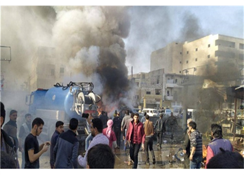 قتلى وجرحى في انفجار سيارة مفخخة بمدينة الباب شمال سوريا