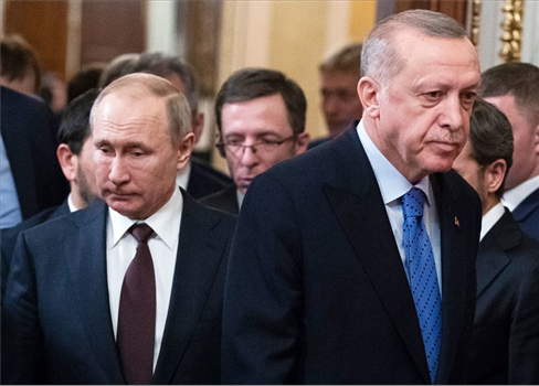 بوتين وأردوغان يبحثان الملف السوري في سوتشي
