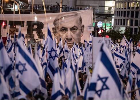 استمرار التظاهرات الصهيونية ضد التعديلات القضائية
