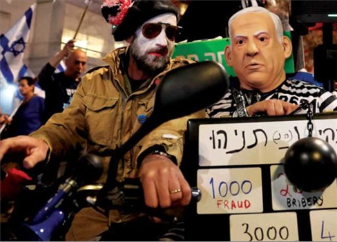 مظاهرات للمطالبة بإسقاط حكومة نتنياهو