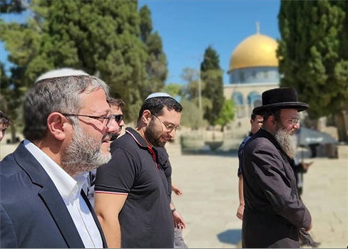 بن غفير وأكثر من ألفي مستوطن يحيون 