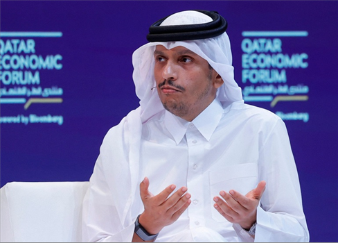 ترامب يلتقي رئيس وزراء قطر محمد آل ثاني لمناقشة ملف غزة