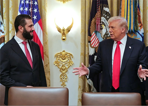 إتصال هاتفي بين الشرع وترامب لتسوية الملف الكردي