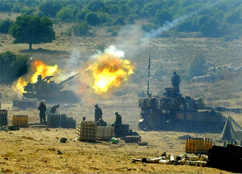 الجيش الصهيوني يقصف بالمدفعية جنوب لبنان