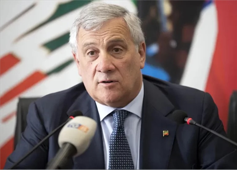تاجاني: إيطاليا أوقف إرسال الأسلحة للدولة العبرية منذ 7 أكتوبر