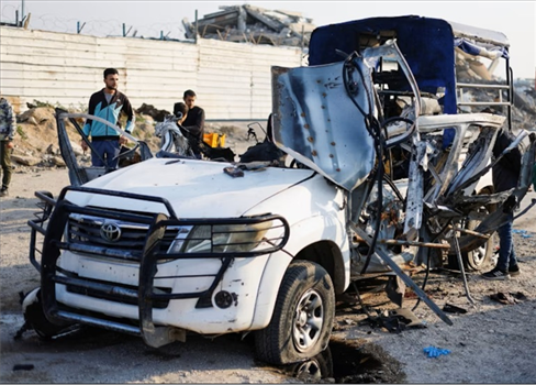 شهداء في غارة صهيونية على عناصر من الشرطة الفلسطينية