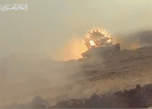 كتائب القسام تعلن تدمير 5 دبابات صهيونية شمال غزة