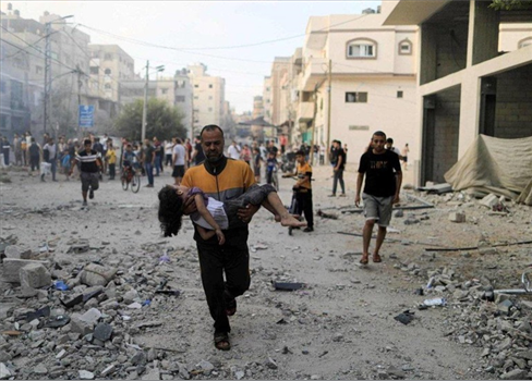 6 شهداء في قصف صهيوني وسط قطاع غزة