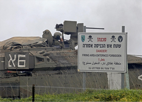 الجيش الصهيوني يحاول اعتراض مسيرة فوق الجولان السوري