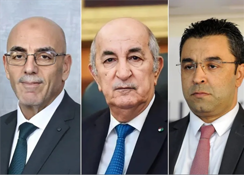 3 مرشحين يتنافسون في الرئاسيات الجزائرية