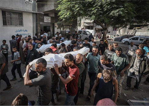 استشهاد 4 فلسطينيين بقصف صهيوني على غزة