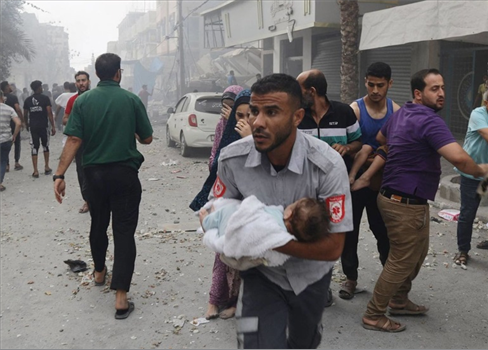 76 شهيداً حصيلة 24 ساعة من الهجمات الصهيونية على غزة