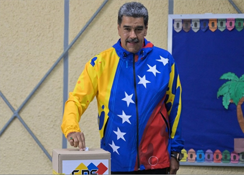 مادورو يفوز بولاية ثالثة في الانتخابات الفنزويلية