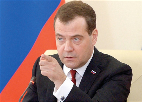 مدفيديف: روسيا ذاهبة لأوروبا محررة وليست غازية