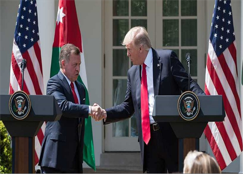 ملك الأردن يبدأ زيارته للولايات المتحدة ويلتقي ترامب الثلاثاء