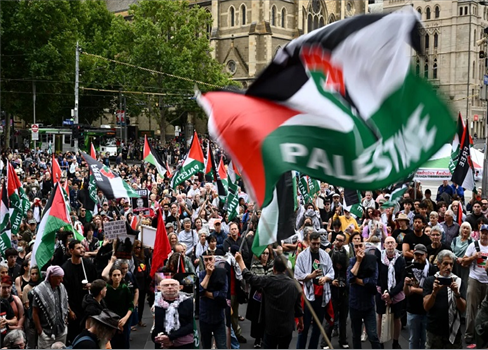 مظاهرات حاشدة في سيدني رفضا لزيارة الرئيس الإسرائيلي لأستراليا