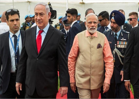 مودي يعرب عن موقف الهند بالوقوف بجانب إسرائيل