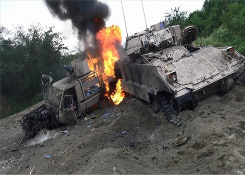 المقاومة تعلن تدمير آليات عسكرية للاحتلال شرق خان يونس