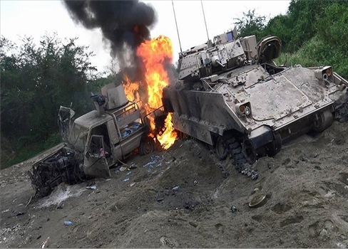 الجيش الصهيوني يعترف بنقص في الدبابات بسبب تضررها في معركة غزة