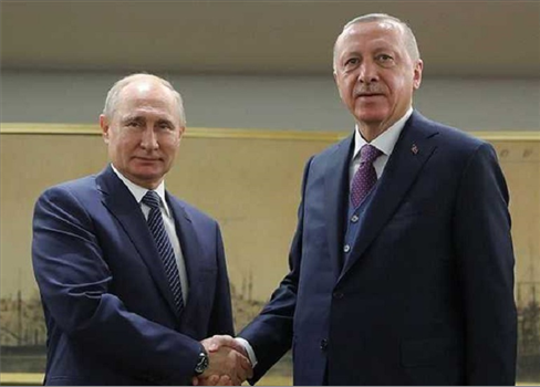 بوتين وأردوغان يبحثان هاتفيًا العلاقات التركية السورية