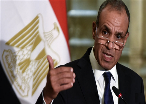 وزير الخارجية المصري يؤكد ضرورة انسحاب إسرائيل من غزة