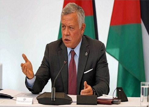 ملك الأردن: تهجير الفلسطينيين خط أحمر