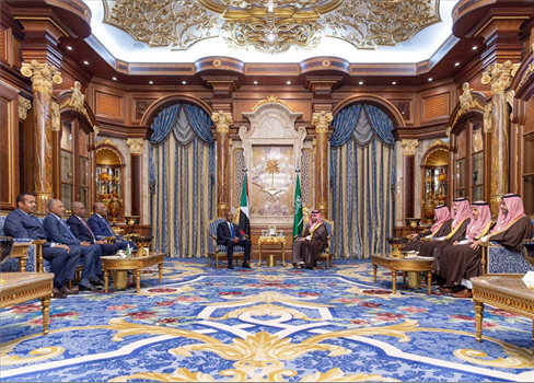 محمد بن سلمان والبرهان يبحثان مستجدات الأوضاع في السودان