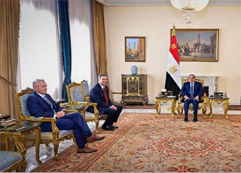 السيسي يستقبل مدير «سي آي إيه» في القاهرة