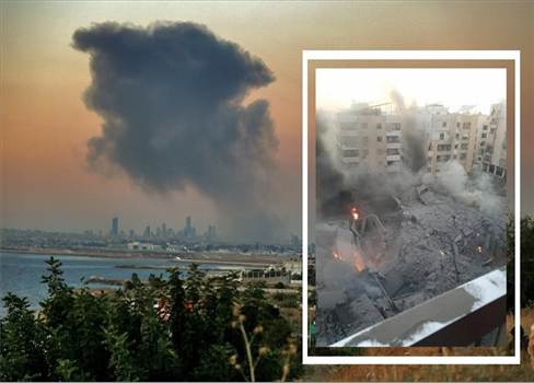 غارات إسرائيلية عنيفة على ضاحية بيروت الجنوبية وأنباء متضاربة عن اغتيال 