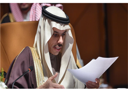 وزير الخارجية السعودي: نقف مع فلسطين ولا علاقة لنا بإسرائيل