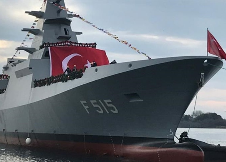 البحرية الباكستانية تعزز أسطولها بسفينة كورفيت تركية من طراز "ميلغم"