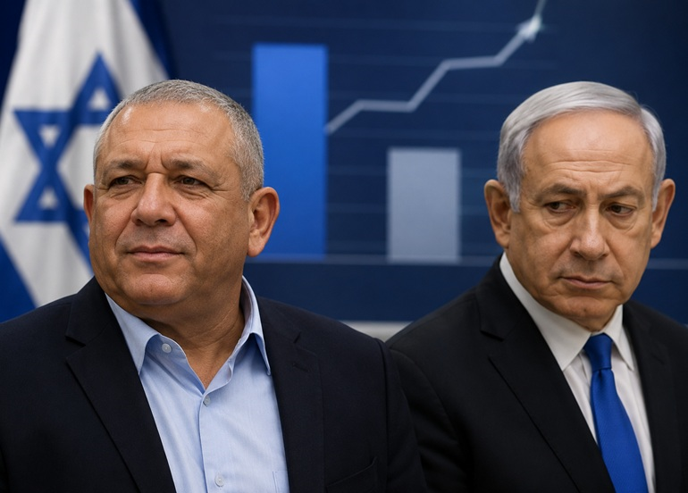 آيزنكوت يهدد عرش نتنياهو في الانتخابات