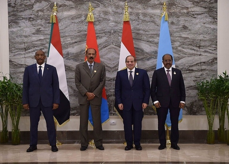 اتفاق أمني وعسكري موسع بين مصر وإريتريا والسودان والصومال