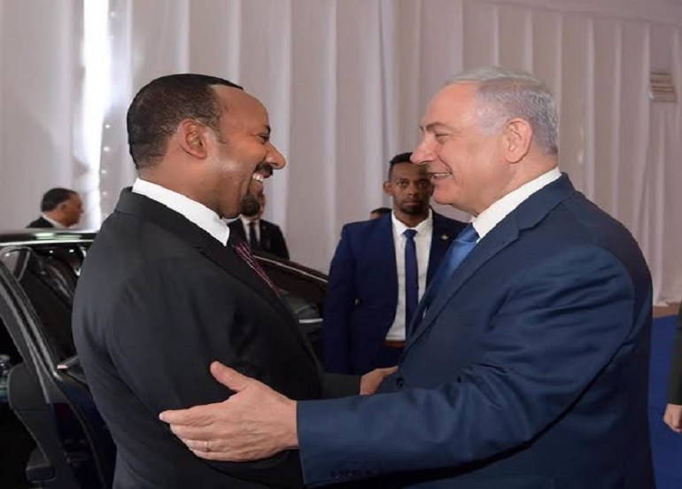 الكيان الصهيوني يدعم إثيوبيا في مواجهة أزماتها الداخلية ومع دول الجوار