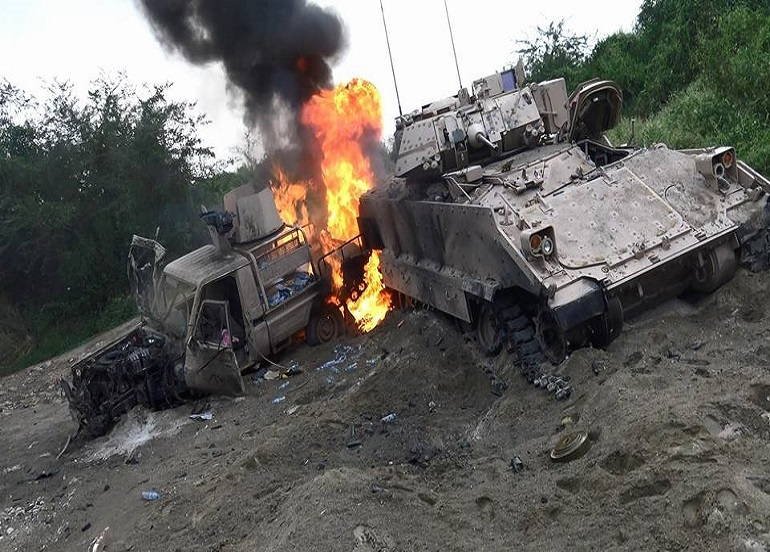 الجيش الصهيوني يعترف بنقص في الدبابات بسبب تضررها في معركة غزة