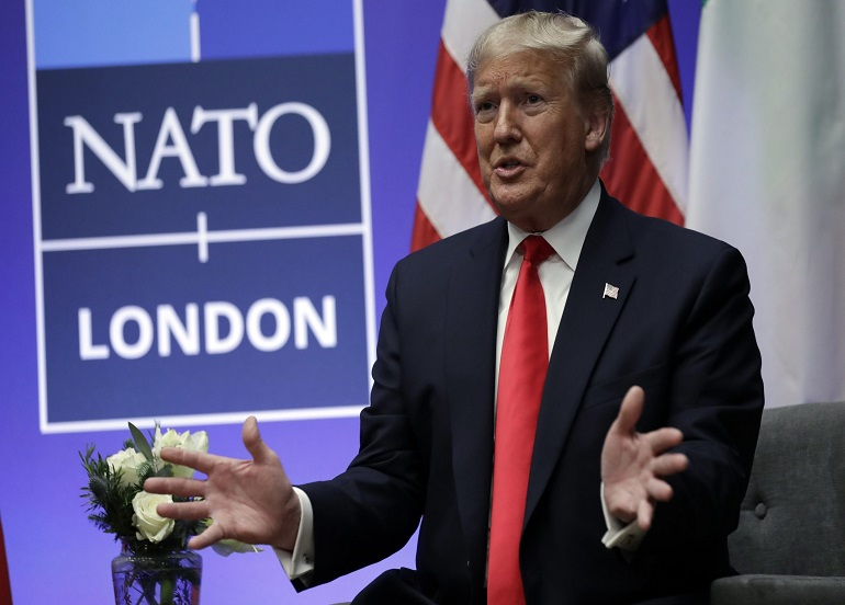 ترامب يصف حلف «الناتو» بأنه أصبح "نمرًا من ورق" 